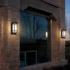 Modern Industrial Outdoor Wall Sconce Lamp - Aluminium Acrylic, LED, view 18