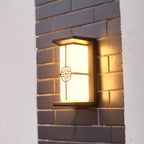 Modern Industrial Outdoor Wall Sconce Lamp - Aluminium Acrylic, LED, view 7