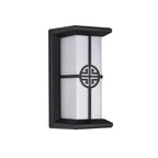 Modern Industrial Outdoor Wall Sconce Lamp - Aluminium Acrylic, LED, view 13