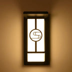 Modern Industrial Outdoor Wall Sconce Lamp - Aluminium Acrylic, LED, view 14