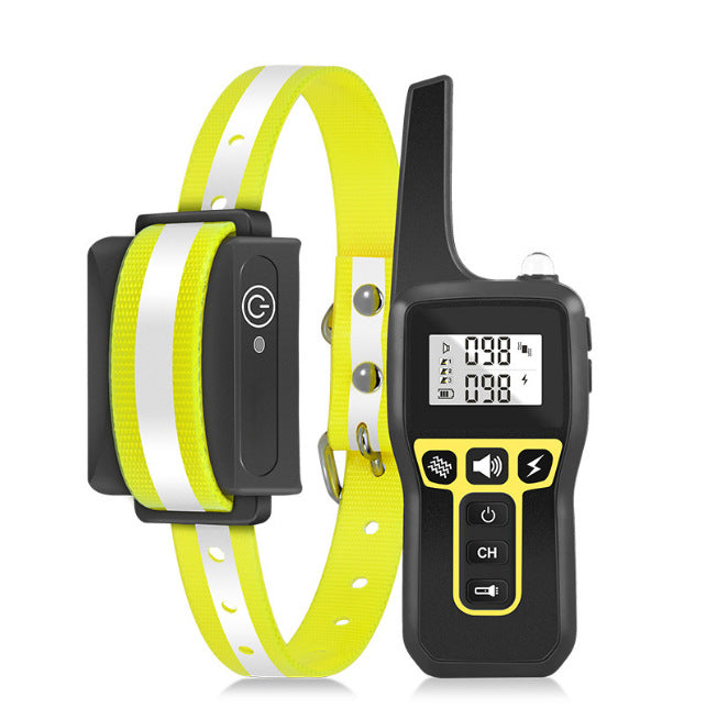 1000m Rechargeable Dog Training Collar with Remote Control