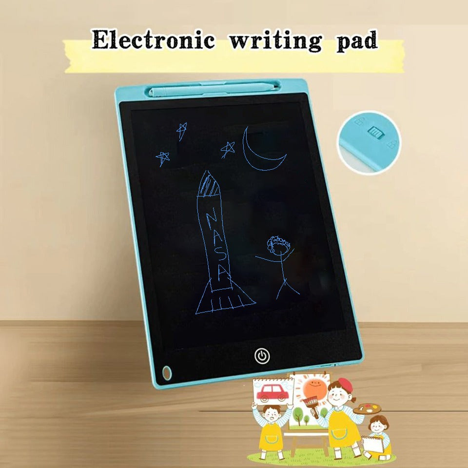 12-Inch LCD Writing Tablet for Kids, Reusable Drawing and Learning Board