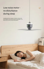 12000mAh Portable Ceiling and Camping Fan, 450mm Blade for Outdoor Tents