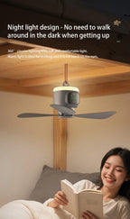 12000mAh Portable Ceiling and Camping Fan, 450mm Blade for Outdoor Tents