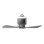12000mAh Portable Ceiling and Camping Fan, 450mm Blade for Outdoor Tents