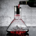 1500ml Lead-Free Crystal Wine Decanter with 12-Channel Aerator