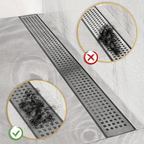 Self-adhesive Mesh Drain Cover 5 m - Cut to Size, Fine Mesh, 7 cm Wide, view 2