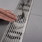 Self-adhesive Mesh Drain Cover 5 m - Cut to Size, Fine Mesh, 7 cm Wide, view 9