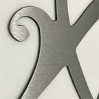 Iron Infinity Heart Wall Decor - Symbol of Eternal Love, Hanging Brackets, view 3