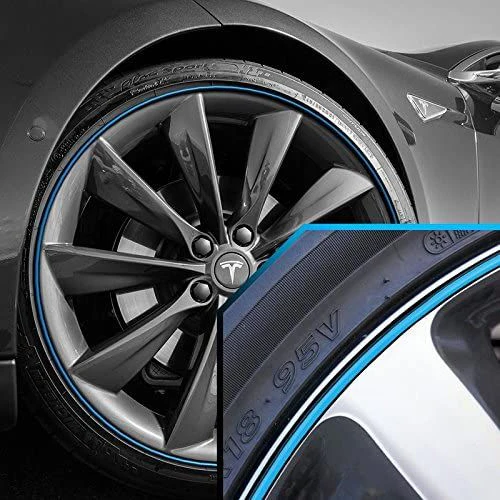 Wheel Rim Protector for Cars - DIY Installation, Fits Most Rims, view 3