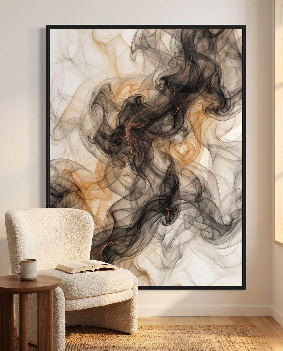 Smoke Art Print - Smoke Cartography-Welvere