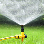 360° Adjustable Garden Sprinkler - 25 cm, Weather-Resistant Plastic