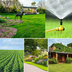 360° Adjustable Garden Sprinkler - 25 cm, Weather-Resistant Plastic, view 8