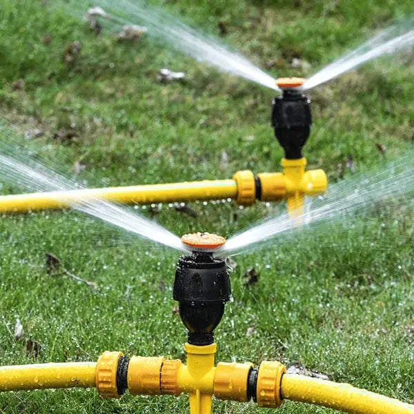 360° Adjustable Garden Sprinkler - 25 cm, Weather-Resistant Plastic, view 6