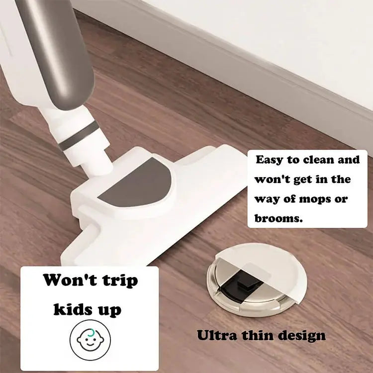 Floor Doorstopper Zinc Alloy - 9.4 cm, 3M Adhesive or Screws, view 3