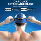 Anti-Fog Swim Goggles - PC Silicone, Non-Slip Strap, Unisex, view 5