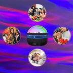 2-in-1 Northern Lights and Ocean Wave Projector Night Light