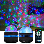 2-in-1 Northern Lights and Ocean Wave Projector Night Light