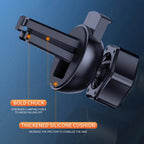 2-in-1 Wireless Car Charger and Automatic-Clamping Phone Holder