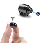 2-Pack Mini WiFi Security Cameras, 1080P, 140° Wide Angle, Night Vision