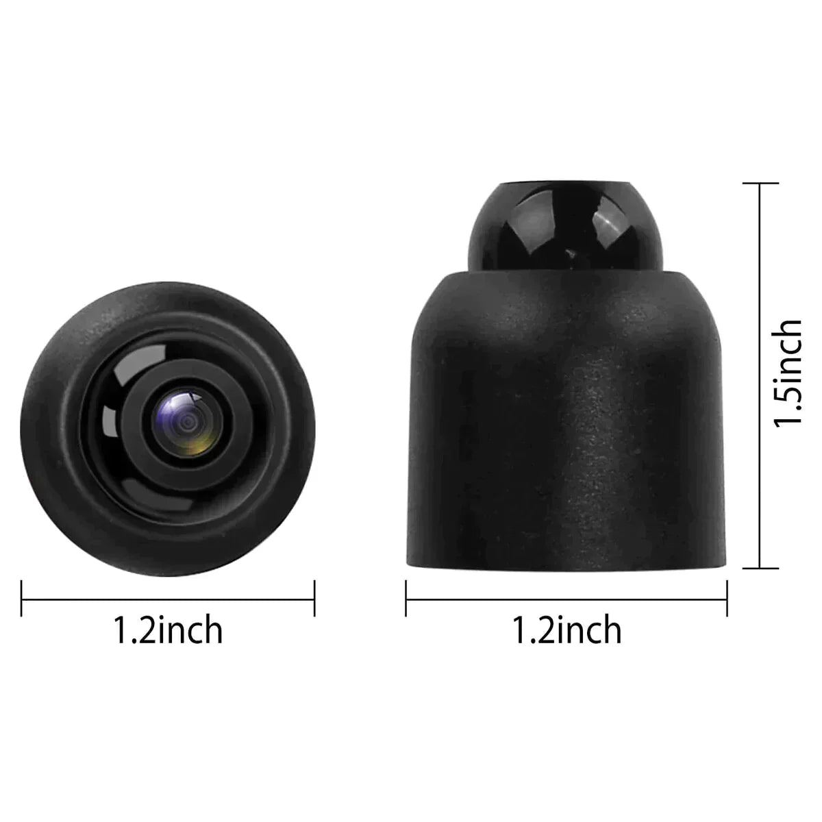 2-Pack Mini WiFi Security Cameras, 1080P, 140° Wide Angle, Night Vision