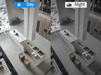 2-Pack Mini WiFi Security Cameras, 1080P, 140° Wide Angle, Night Vision