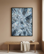 Abstract Geometric Print - Fractured Light-Welvere
