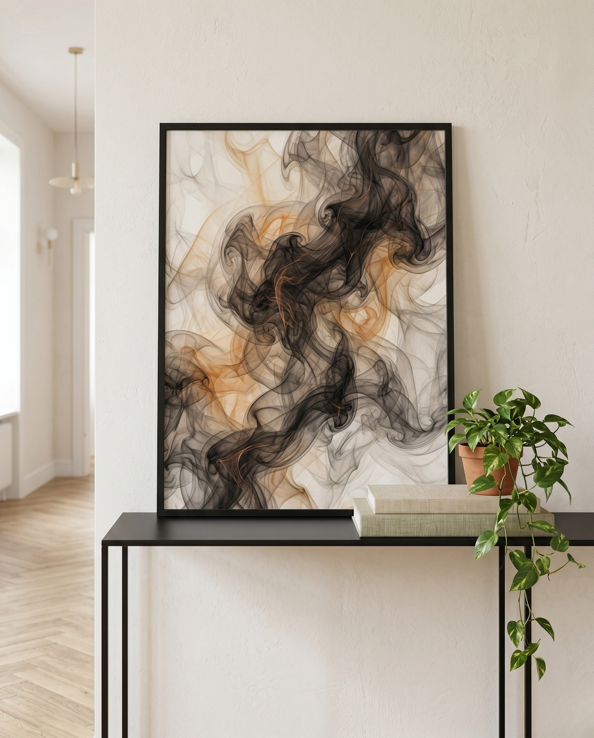 Smoke Art Print - Smoke Cartography-Welvere