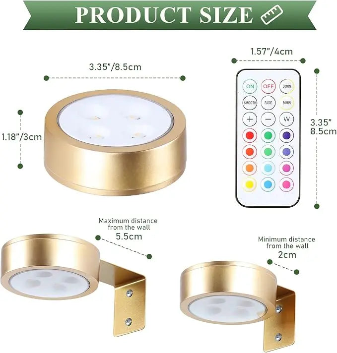 2000mAh Rechargeable Magnetic LED Picture Light