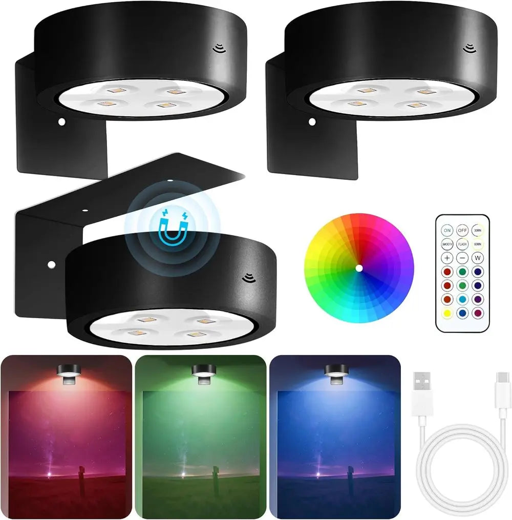 2000mAh Rechargeable Magnetic LED Picture Light
