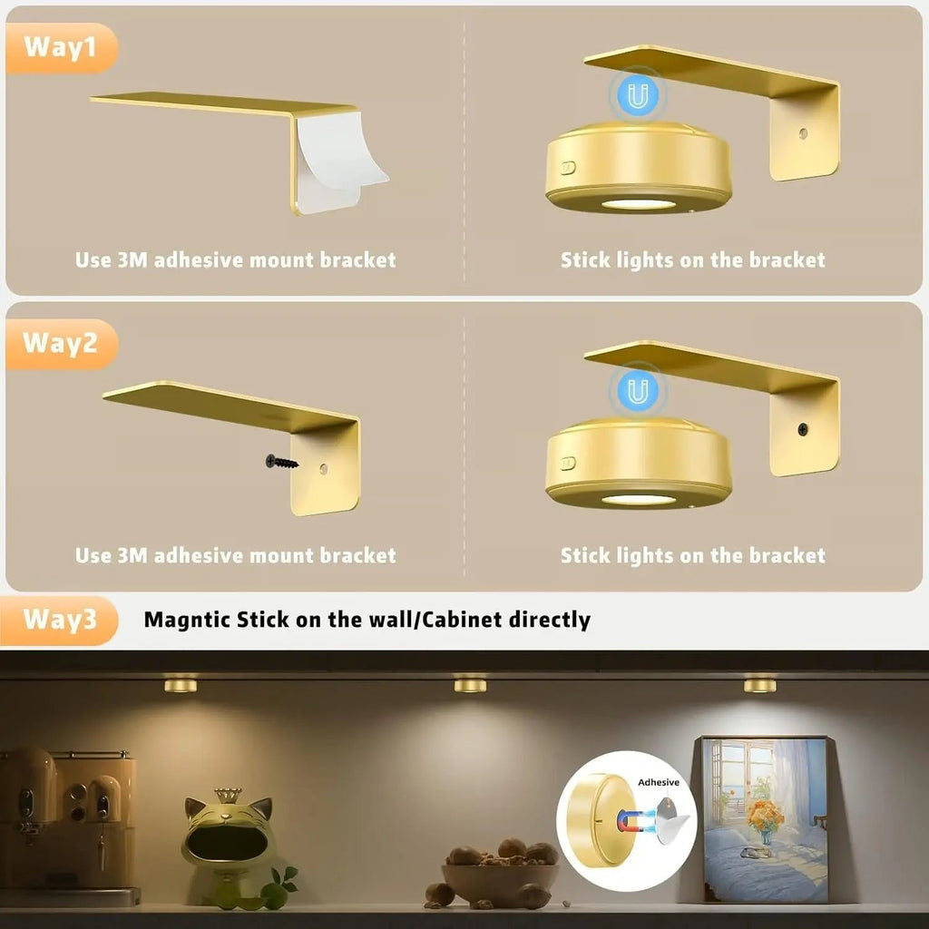 2000mAh Rechargeable Magnetic LED Picture Light