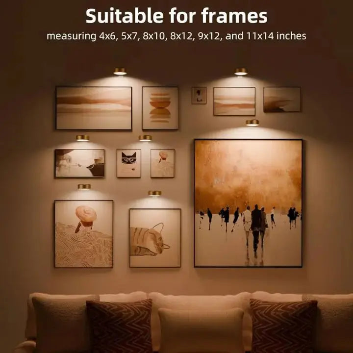 2000mAh Rechargeable Magnetic LED Picture Light