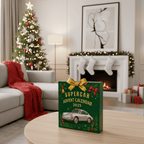 2025 Supercar Advent Calendar with 24 Miniature Models and Accessories