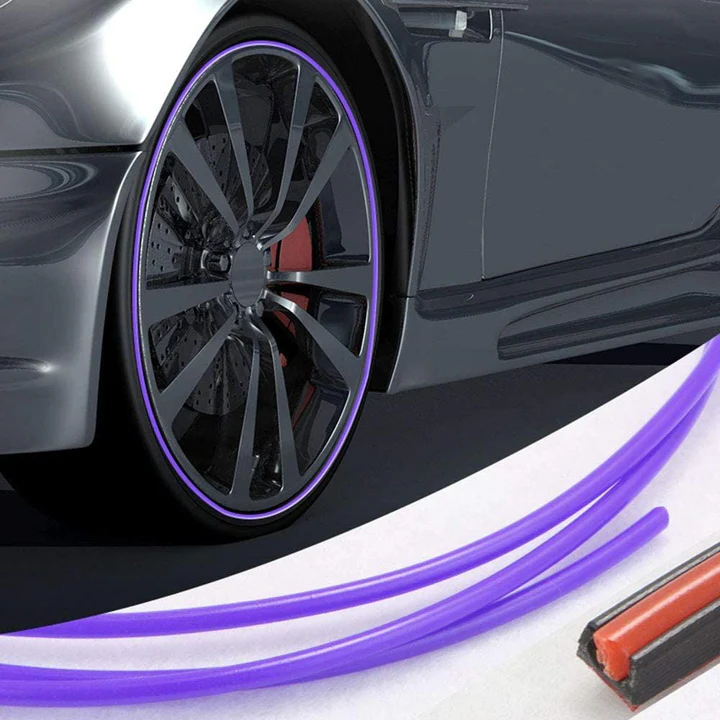 Wheel Rim Protector for Cars - DIY Installation, Fits Most Rims, view 5