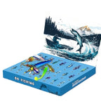 24-Day Christmas Countdown Fish Tackle Set, 24-Day Fishing Tackle Advent Calendar