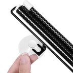 Piercing-Free Suction Cup Sunshade for Windows - PVC, Black, view 5