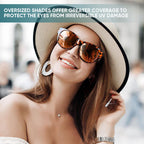 Fit Over Glasses Sunglasses for Prescription Glasses - PC Frame, 24.6g, view 4