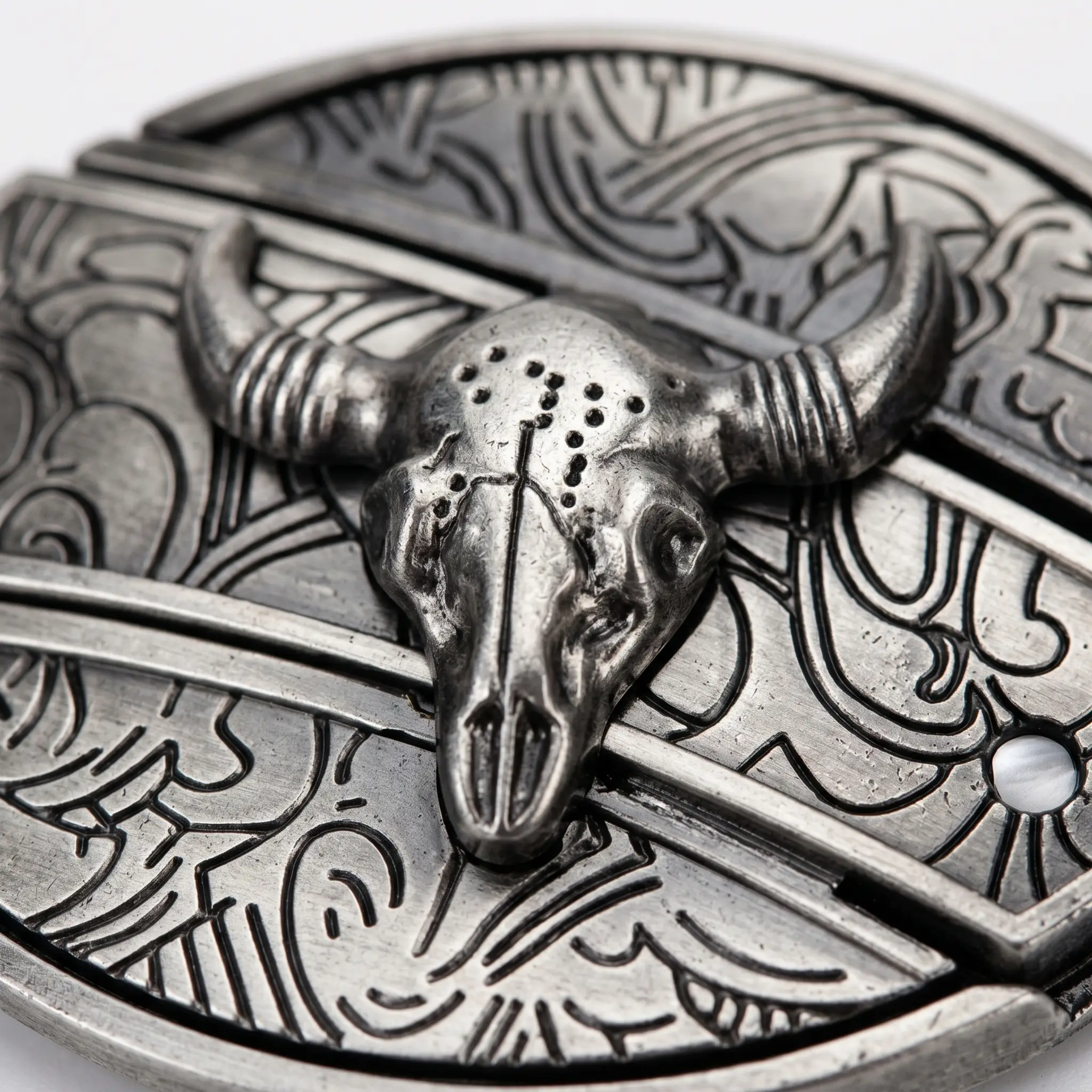 Metal Oval Cowboys Belt Buckle - Zinc Alloy, 3.03 x 2.36 Inch, view 37