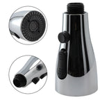 3-Function ABS Kitchen Tap Replacement Spray Head, 1/2" Connection