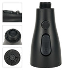 3-Function ABS Kitchen Tap Replacement Spray Head, 1/2" Connection