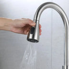 3-Function ABS Kitchen Tap Replacement Spray Head, 1/2" Connection