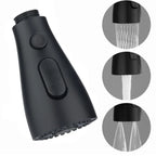 3-Function ABS Kitchen Tap Replacement Spray Head, 1/2" Connection