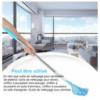 360° Rotating Adjustable Electric Duster, Plastic, Blue