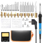 37-Piece Professional Wood Burning and Carving Set, 60W