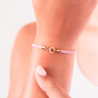Adjustable Letter Initial Bracelets - Rope, Stainless Steel, Copper, up to 22cm