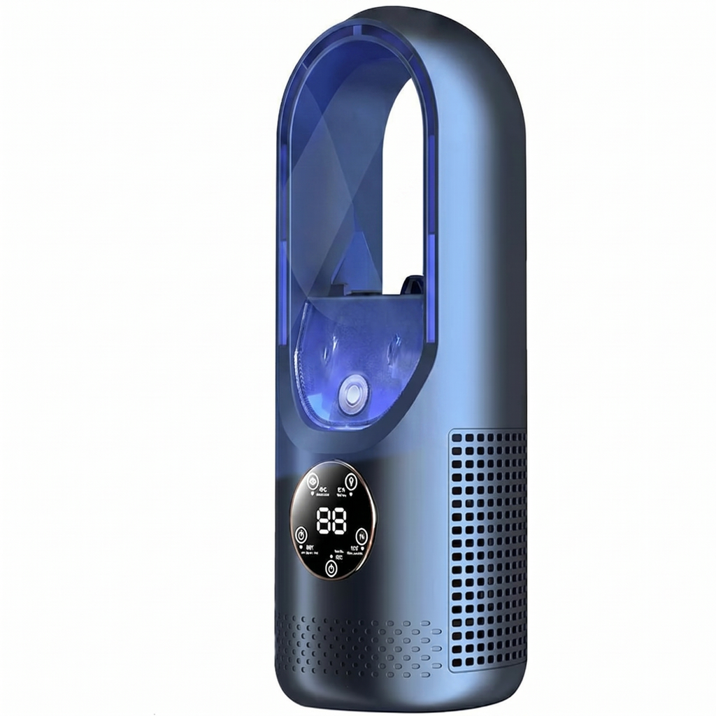 Blade-Free Silent Portable Air Conditioner for Home and Office - USB Powered, view 3