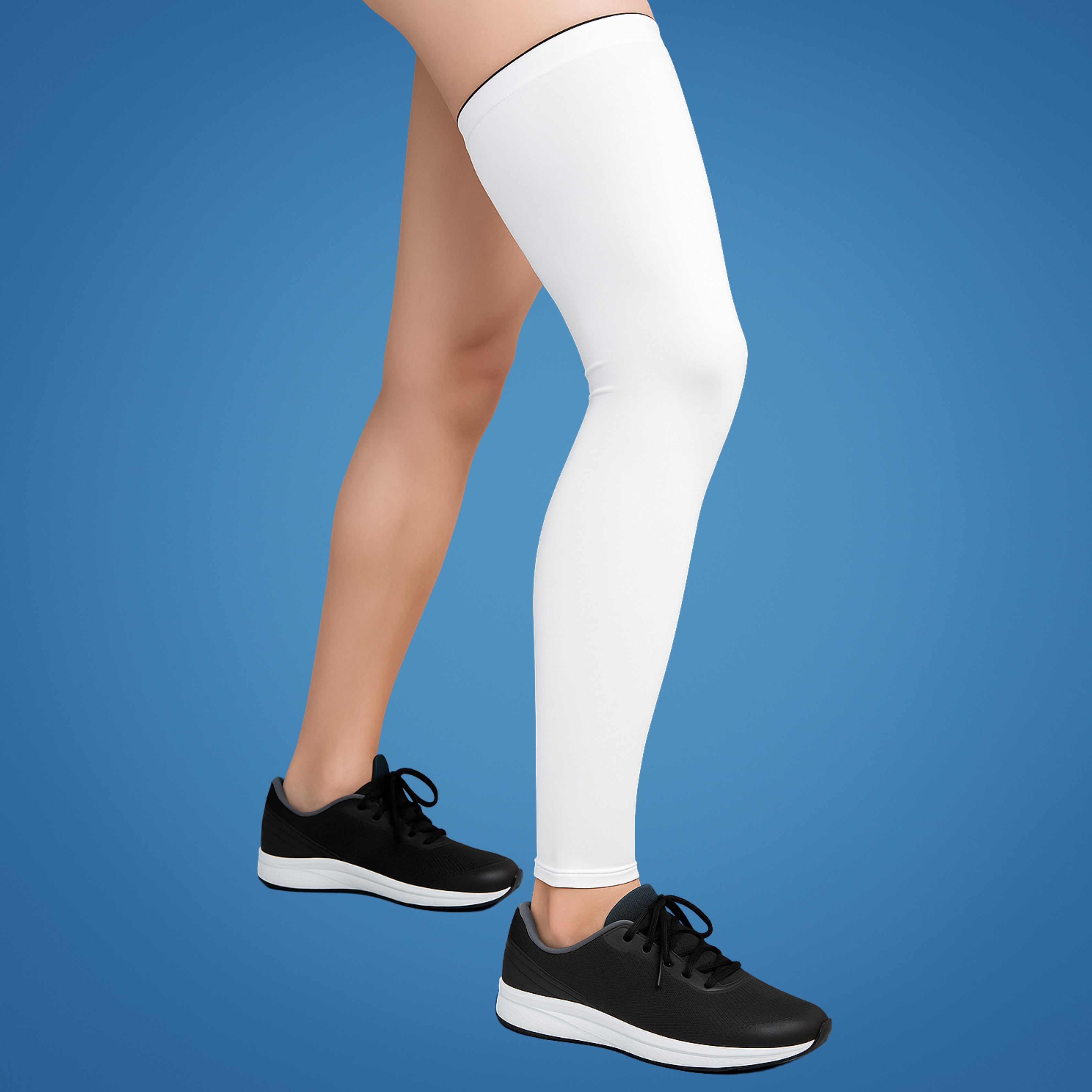Full Leg Compression Sleeve for Knee Support - Graduated Pressure, view 9