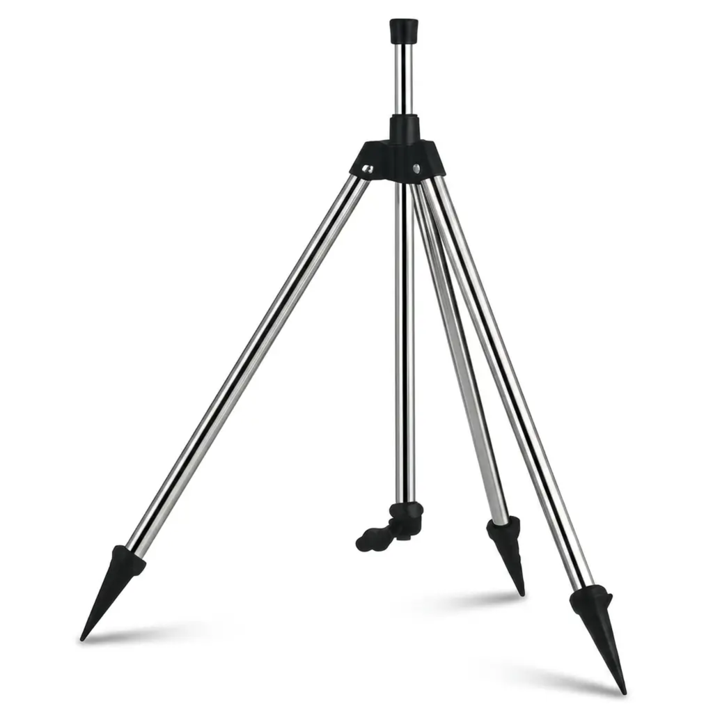 High Pressure Rotating Tripod Sprinkler for Garden - Adjustable Spray, view 6