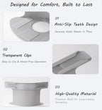 4-Piece ABS and PP Bed Sheet Holder Straps for Twin to King Beds