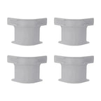 4-Piece ABS and PP Bed Sheet Holder Straps for Twin to King Beds